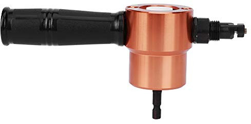 Double Headed Cutter Sheet Metal Nibbler Drill Cutting Tool - Power Drill Accessory for Automobile Repair, Maintenance and Sheet Metal Production
