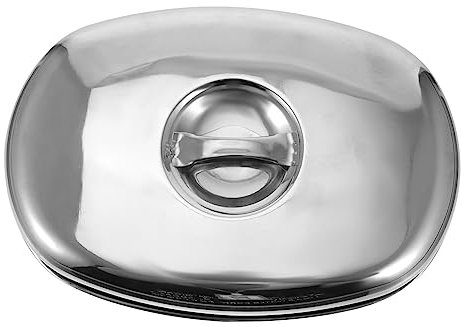 PRETYZOOM 2 Piezas Cubrir Cúpula De Fusión De Queso Fundas Protectoras para Alimentos Tapa De Hamburguesa Anillo De Wok Tapa para Derretir Queso Tapa De Parrilla Salpicar Acero Inoxidable