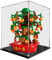 HCAEIOFJ Clear Acrylic Display Case for Lego 40648 Applicable for Money Tree Designed Display Box Gift(Display Case Only) (Black Bottom 2)