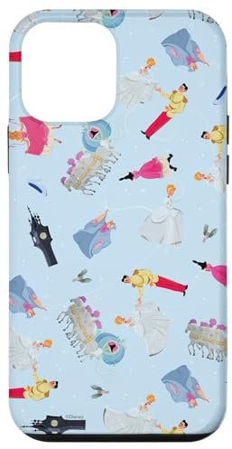 Disney Cinderella 75th Anniversary Storybook Moments Pattern Case for iPhone 12 mini