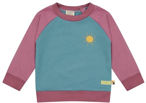 loud + proud Mädchen Colorblock, GOTS-Zertifiziert Sweatshirt