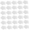DEARMAMY 30 Pack Individually Wrapped Makeup Wipes Multipack Makeup Cleansing Pads Reusable for Travel Women