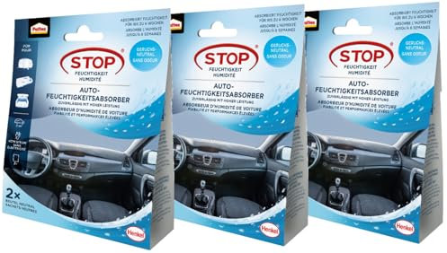 Pattex Luftentfeuchter Aero 360° Auto Sachet, 3x 2x50