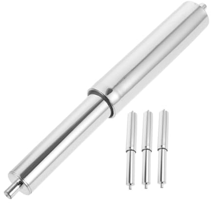 NOLITOY 4stücke Teiliges Teleskopischer Ersatz-wc-rollenhalter Mit Federbelasteter Aufhängung Verchromte Toilettepapierspindel Für Einfache Montage Und Langanhaltende Nutzung Im Badezimmer