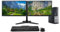 Dell 7020/9020 Dual Monitor Setup SFF PC - Intel Core i5 4th Gen, 16GB DDR3 RAM, 250GB SSD Storage, 22 HD 1080p Monitors, Leg Base Stand, Windows 11 Pro OS (Renewed)