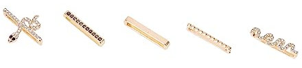 SHINEOFI 1 Juego Correa de Reloj de Silicona con Charm para Smartwatch Decoración Accesorios para Banda de Reloj Compatible con Apple Watch