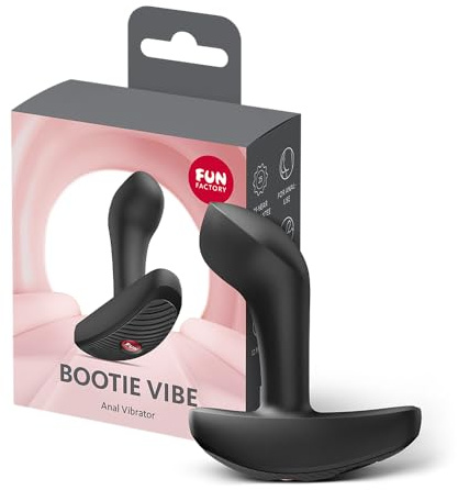 Fun Factory Bootie Vibe | Analvibrator & Prostatavibrator | Wiederaufladbar | 12 Vibrationsprogramme | wiederaufladbar USB-C | wasserdicht IPX7 | kompaktes Design | Sex Spielzeug für Frauen | Sex Toys