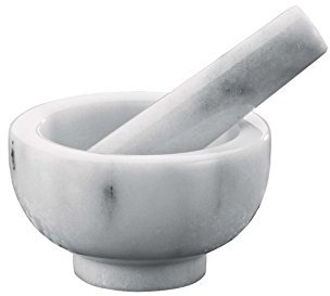 Küchenprofi 10 0243 08 11 Mörser 11cm Marmor mit Stößel