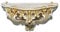 Ideacasa Regal Konsole White Gold Golden Vintage Mobile Wall barockem Stil Entry