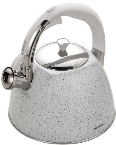 Klausberg KB-7261 3.0 Litre Stainless Steel Flute Kettle with Marble Coating
