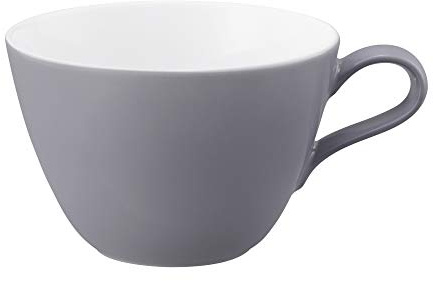 Seltmann Weiden 001.743878 Milchkaffeeobertasse 0,37 L, 13.7 x 10.9 x 7.1 cm, Grau