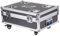 ETEC Professional Flightcase Transportcase passend für 6x ETEC Akku LED Par Scheinwerfer E412 mit Ladevorrichtung Veranstaltung Bühnenbeleuchtung Bühne Party Disco Show DJ