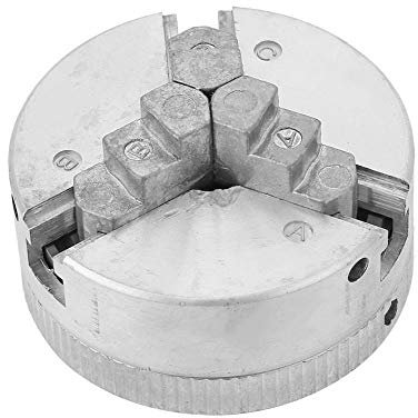 DIMENXONG Bricolaje y Herramientas Platos de Torno Abrazadera Accesorios Chuck Chuck Pieza de Torno de 3 mordazas de Mini Metal Torno Chuck