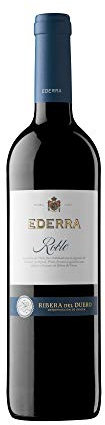 Ederra Roble, Vino tinto DO Ribera del Duero, 100 por ciento Tempranillo, 75cl