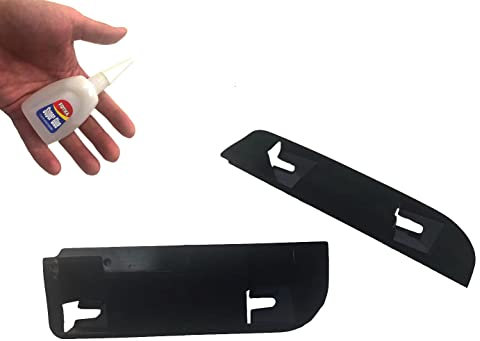 BMTick Clips de réparation pour Nissan Qashqai (kit poignée coffre) UK (J10 2006–2013) EU standard avec colle