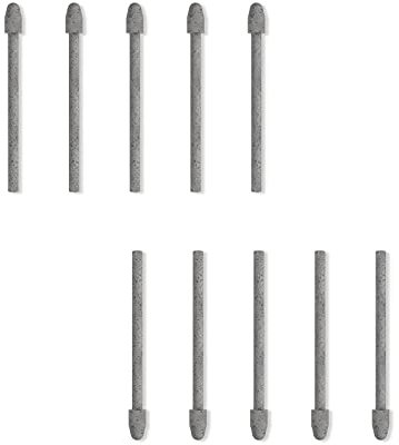 HUION 10 Unidades de Puntas de Fieltro de Repuesto Mejoradas PN05F, Compatibles con Pen Stylus PW517 para Tabletas de Dibujo Gráfico