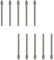 HUION 10er-Pack Verbesserte Ersatz-Filzspitzen PN05F Kompatibel mit Pen-Stylus PW517 für Zeichentabletts KD200, Kamvas 12, Kamvas 13, Kamvas 22, Kamvas 22 Plus, Kamvas Pro 16 Plus 4K, Kamvas Pro 24 4K