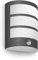 Philips LED Python Outdoor 6W Wall Light with Motion Sensor [Warm White - Anthracite Grey] Water Resistant IP44, for Garden, Patio and Terrace Lighting.