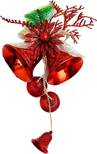 EPARTY - 1 x Weihnachtsglocke zum Aufhängen als Weihnachtsdekoration