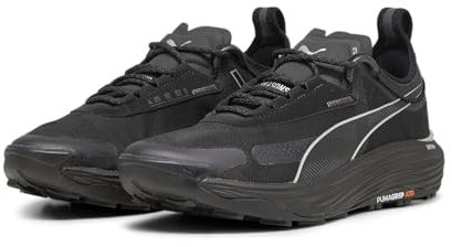 PUMA Unisex Voyage Nitro 3 Laufschuhe, Schwarz, 44.5 EU