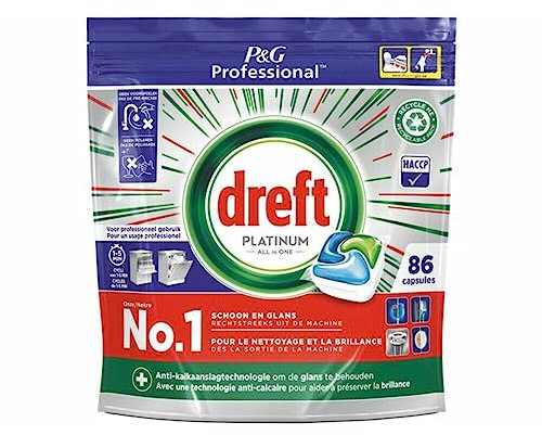 Dreft Platinum Spülmaschinentabletten All-in-One 86 Stück