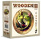 Wooden.City Holzpuzzle Liebe und Frösche 500 Teile - Lebendiges Puzzle für Erwachsene - Herausfordernder Holzschnitt - Tierförmiges Mosaik-Puzzle - Einzigartig und Anspruchsvoll
