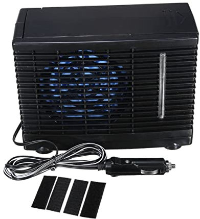 HOMSFOU 12v Car Air Conditioner Portable Air Cooler Fan Cooling Unit Water Evaporation for Van Truck Bus