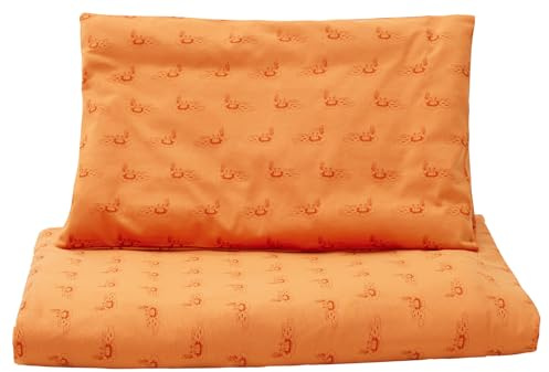Kinder Jersey Bettwäsche-Set aus Bio Baumwolle 100 x 135cm, Kissen 40 x 60cm, GOTS zertifiziert