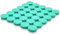 ZDZBLX Fridge Magnets, 30pcs Strong Refrigerator Magnets for Whiteboard, Heavy Duty Cute Mini Round Locker Magnets for Fridge, Map, Office, Classroom (Green)