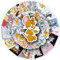 50pcs Tom and Jerry Aufkleber, Wasserfeste Vinyl Stickers, Leicht Aufzutragen und Abzuziehen
