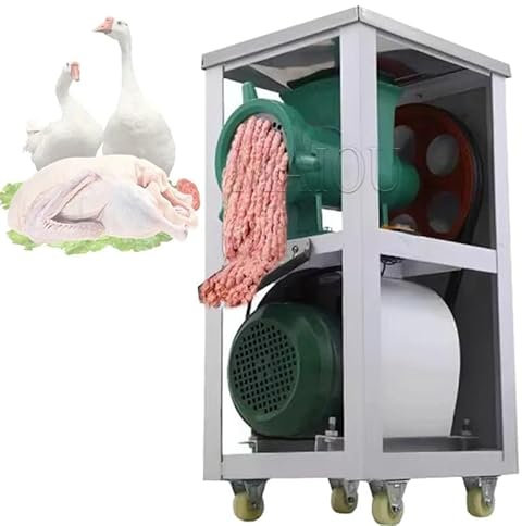 Fish Grinder Chicken Grinder Bone Crusher, 42 Electric Meat Grinder Meat Grinder high Horsepower Meat Grinder Commercial 280kg/h