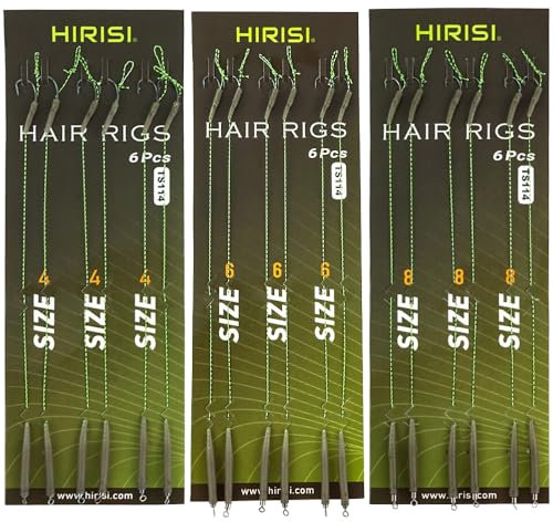 Karpfenangeln Haar Rigs Gebundene Rigs Terminal Tackle Karpfenangeln ZubehöR (FBA-TS114-468)