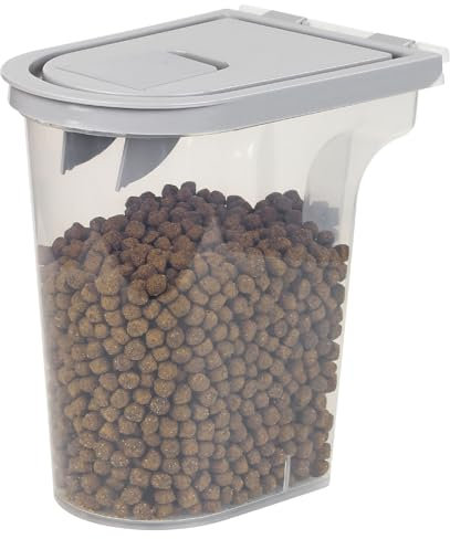 6.5L Airtight Pet Food Storage Container – Flip-Up Pour Spout, 3kg Capacity, Moisture-Proof for Dry Dog, Cat, Bird, and Animal Treats