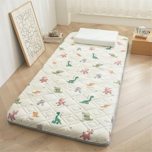 Japanische Futonmatratze 90x200cm, 5 cm dick, hochdichter Schaumstoff, doppelt, fest, vielseitig einsetzbar(02,80x190cm)