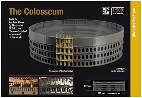 ITALERI 68003 - 1:500 Colosseum , Modellbau, Bausatz, Standmodellbau, Basteln, Hobby, Kleben, Plastikbausatz, detailgetreu