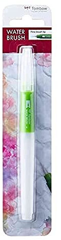 Tombow Wb-FN-1P Pinceau avec Réservoir D’Eau (Vide), Pointe de Pinceau Fine