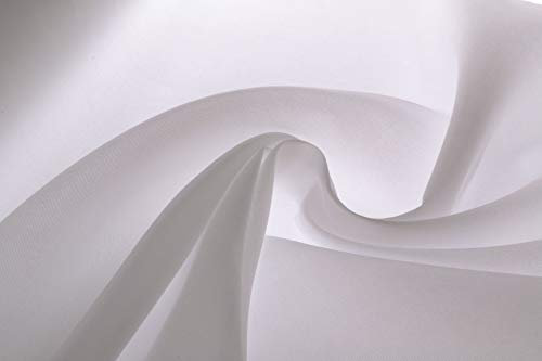 magic-man1001 TAFT Stoff 50 cm - 10 m - weiß - Näh - und Deko Stoff TAFT Stoff 50 cm - 10 m - weiß, Dekostoff weiß, Nähstoff, Schneiderstoff, Kleidung Stoff, Tafetta Stoff, Taftstoff weiß
