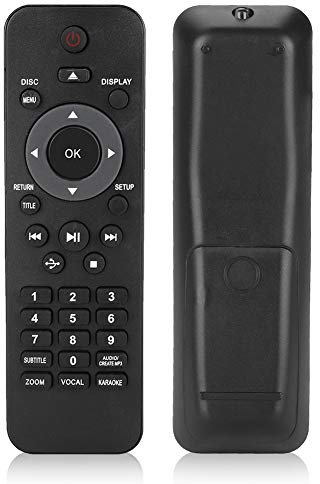 Goshyda Ersatz der DVD-Player-Fernbedienung für DVP5982C1/37B DVP3350K DVP3386K DVP3310K