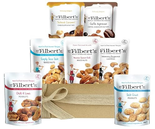 Hamper Giftbox Variety Snacks Sweet Sallted Nuts Peanuts Birthdays Easter Holiday Party Favors Date Night - Everyday Snacking