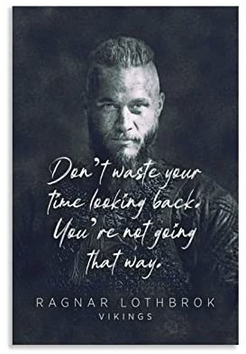 Shenywell Leinwand Wandkunst Malerei Travis Fimmel Poster 60x90cm Kein Rahmen