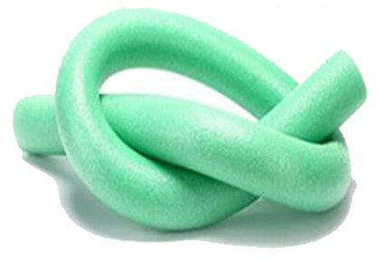 Porfeet Pool Noodle, Flexible Fun Swimming Pool Foam Water Hollow Noodle Kids Adult Float Swim Aid (Green, One Color)