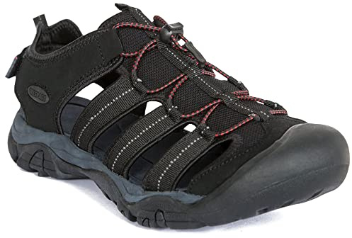 Trespass Herren Torrance B Sandale, Black, 42 EU
