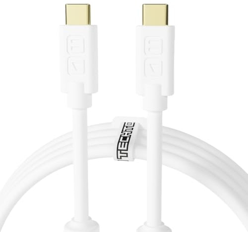 DJ TechTools Chroma Cables USB C to C white, 2,0 m - Kabel für DJs
