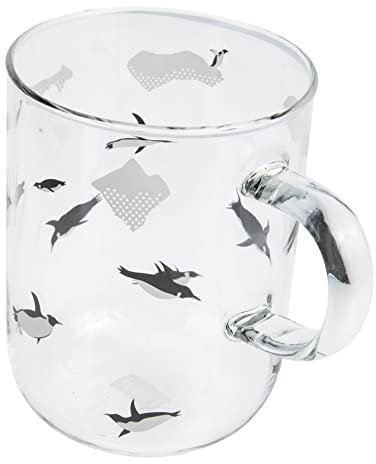TOPBATHY coppa pinguino tazza pinguini tazze carine tazze da te tazzone latte tazze d'acqua viaggio bicchieri bicchiere d'acqua bicchiere per bere Palmare coppa della mano ufficio bianca