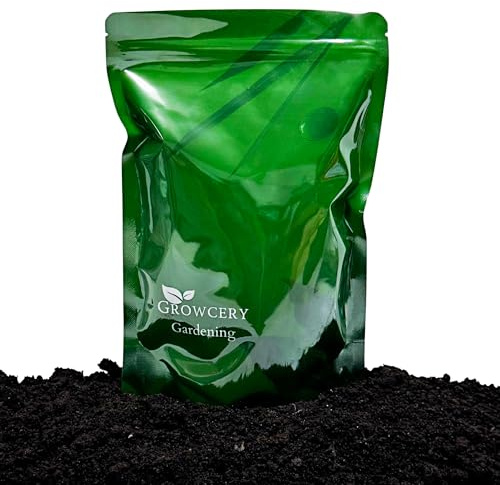 Growcery Worm Castings - Premium Fertiliser for Plants, Superior Soil Improver UK, Rich Vermicompost for Enhanced Plant Health and Vigour, Fertiliser for Outdoor and Indoor (30L)