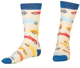 AbgeStrumpft Socken Auto (DE/NL/SE/PL, Numerisch, 39, 42, Regular, Regular, Beige)