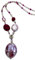 Collar de gargantilla antigua MURRINA VENECIA de cristal de MURANO serie REFLEX CO926A11, L, Acero inoxidable, Vidrio, L, Acero inoxidable, Vidrio
