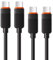 [2-Pack] USB C to USB C Cable 3.3 Ft/1M – Fast Charging Cord for New Kindle (11th Gen), Kindle Paperwhite, Fire HD 8/10/10 Plus/Max 11, iPhone 16e/16 Pro, Galaxy S25, Pixel 9, USB-C Android Devices