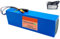 E-Bike Pedelec Akku 36V 20Ah Ebike Battery Pack, 10S2P Rechargeable Li-Ion Battery, Eingebauter BMS Wasserdichter PVC-Akku, Mit Ladegerät T