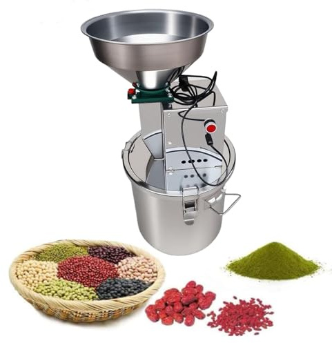 YIGECHENXIN Multi Functional Electric Crusher Heavy-Duty Commercial Spice Grinder Home Soy Almond Nut Butter Making Machine